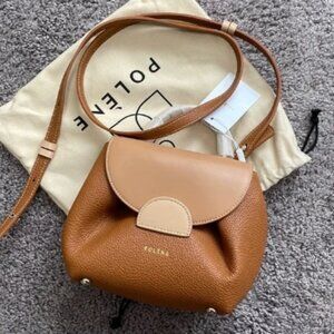 Authentic Polene Numéro Un Nano Edition Trio Camel